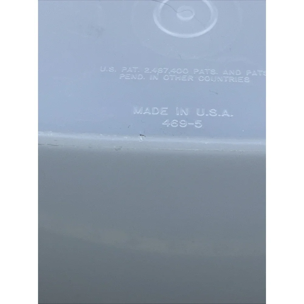 Vintage Tupperware 2 Qt Clear Cereal Snack Keeper #469-5 Container USA‎